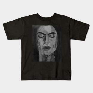 Sad face Kids T-Shirt